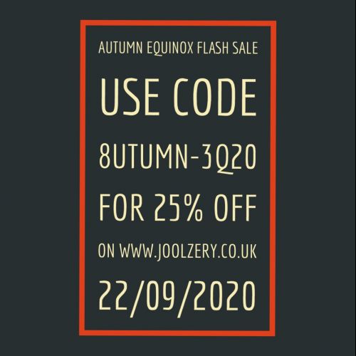 Joolzery 2020 Autumn Equinox Voucher Code